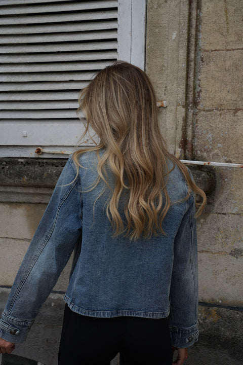 Ynes bleue - Veste en jean