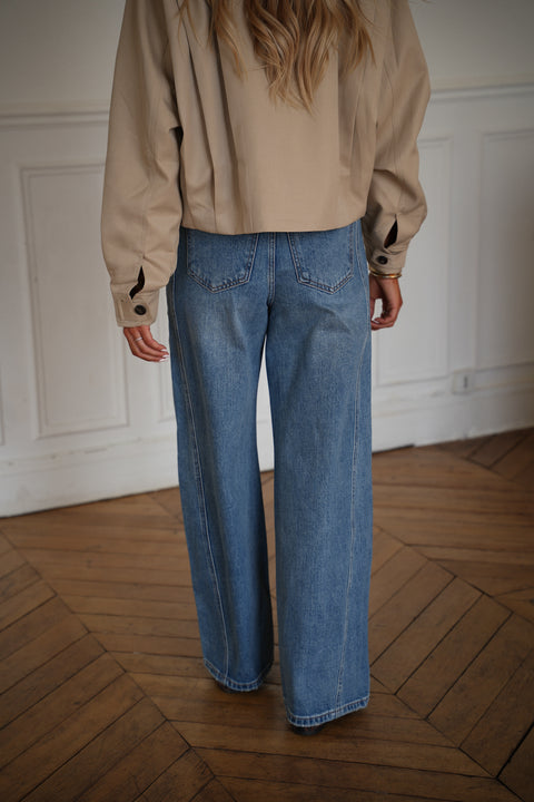 Ofelia bleu - Jean droit