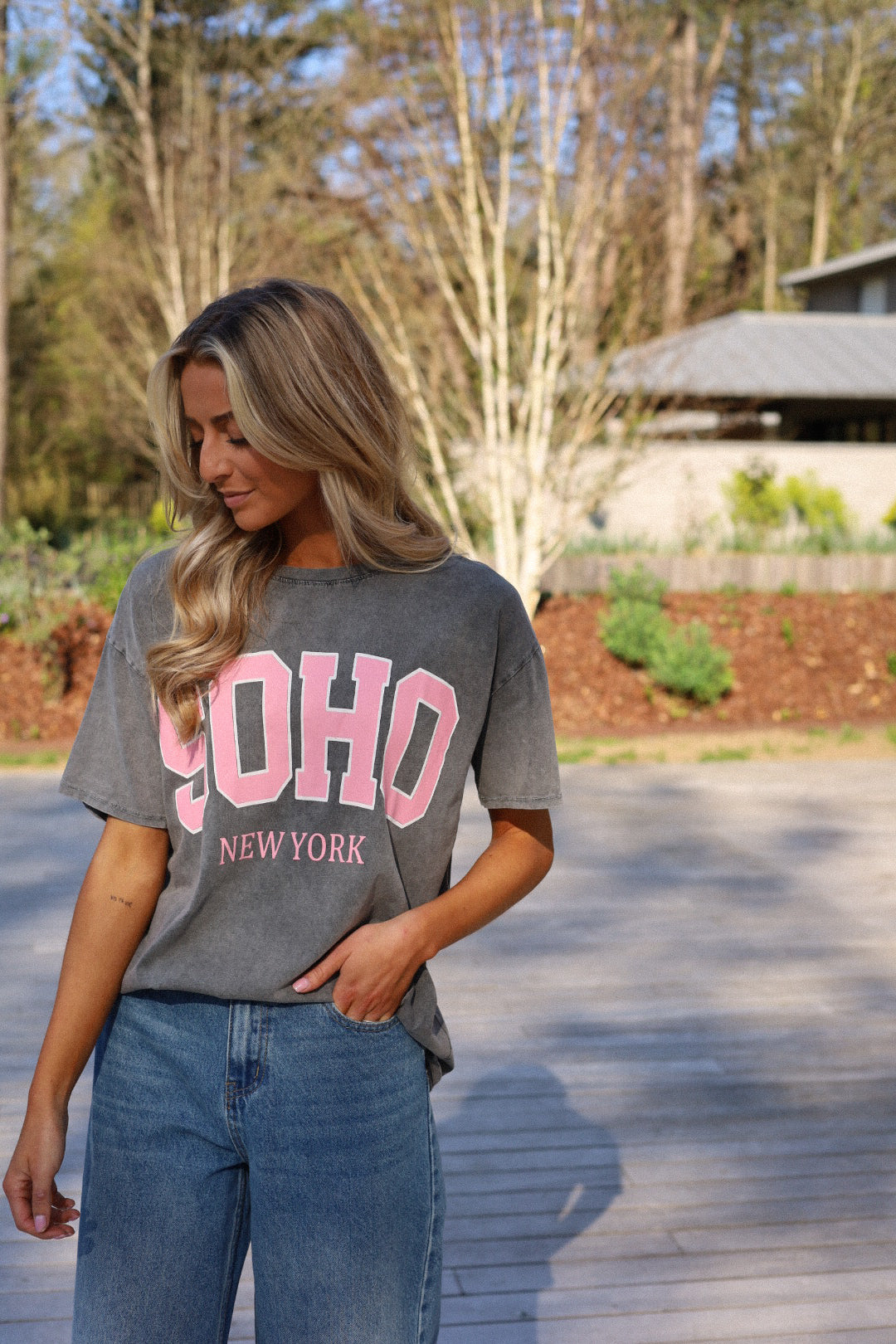 Soho gris - T-shirt ample