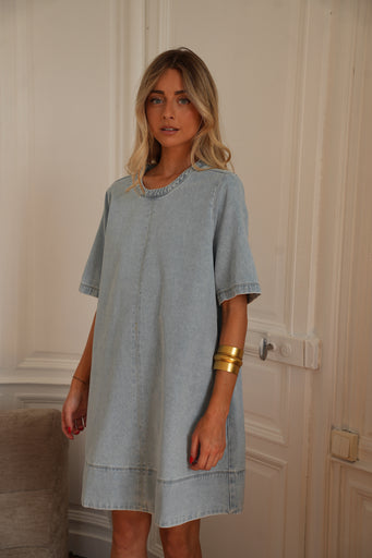 Zaho bleue - Robe en jean