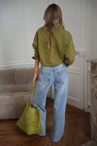 Alane bleu - Jean étoiles