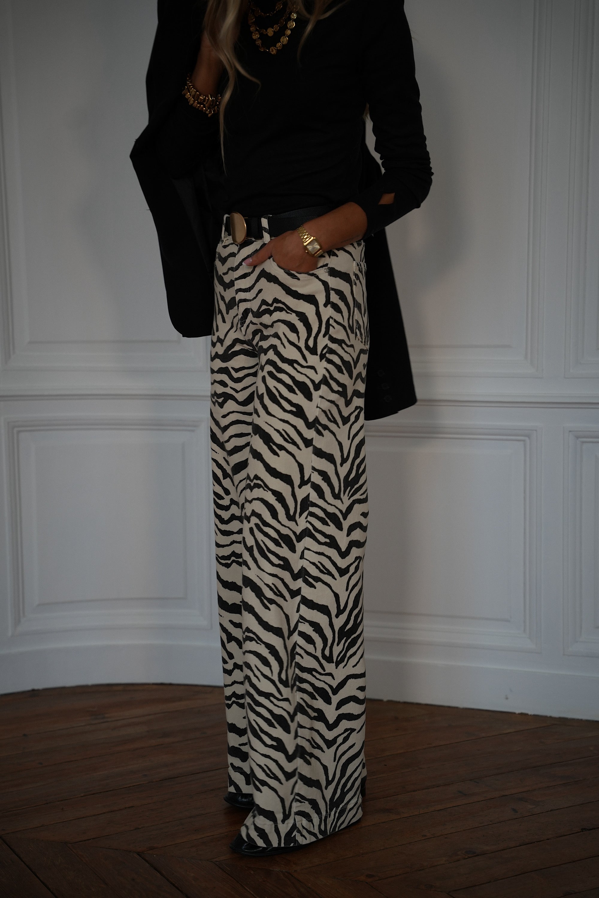 Mady zèbre - Jean droit