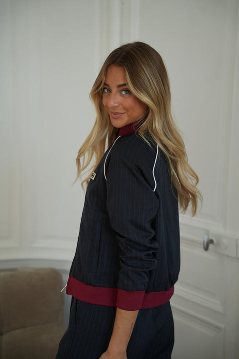 Cléa marine - Veste zippée