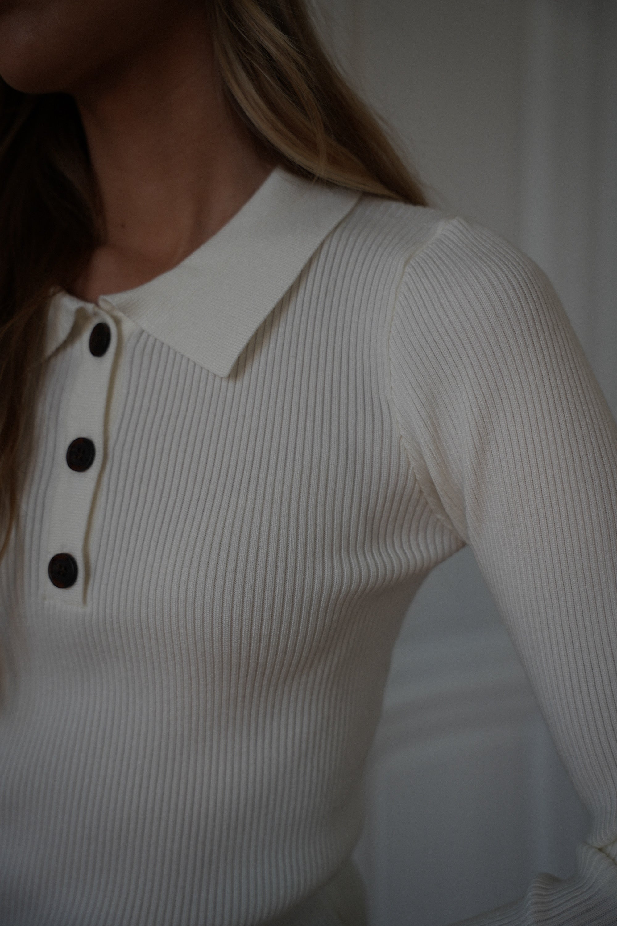 Marissa blanc - Pull fin