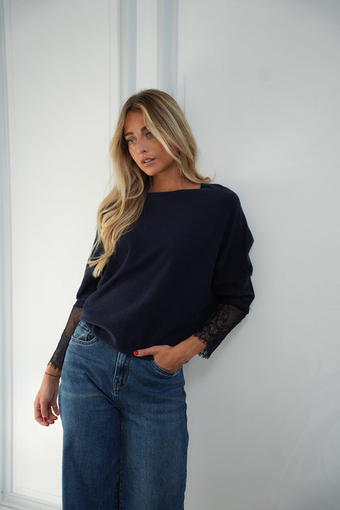 Naya marine - Pull dentelle