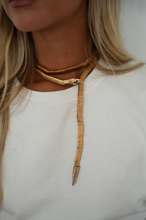 Polline doré - Collier serpent