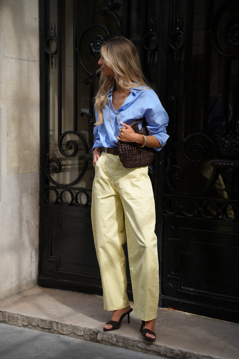 Jay jaune - Pantalon ballon