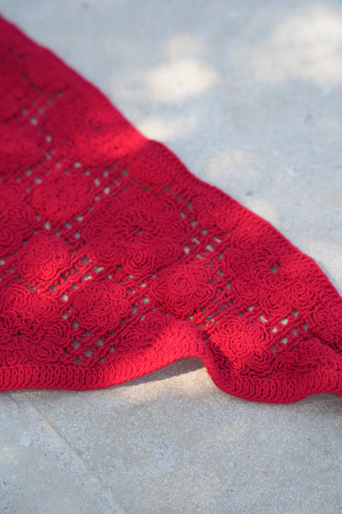 Gipsy rouge - Bandana crochet