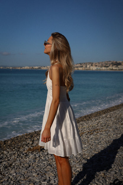 Maxine blanche - Robe fluide