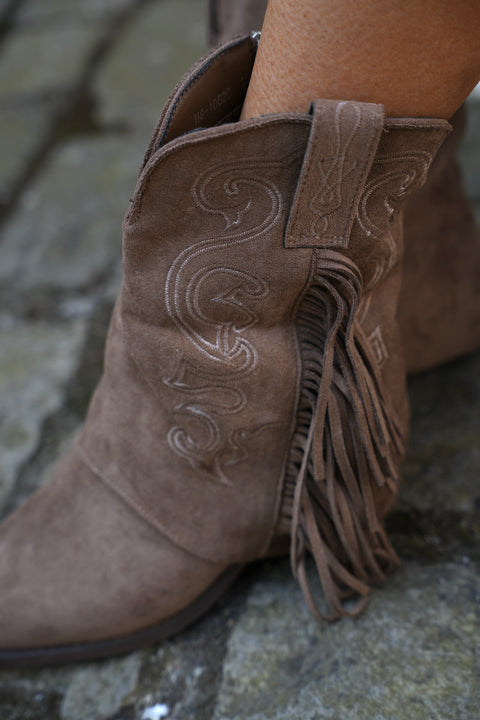 Arlo taupes - Bottines santiags