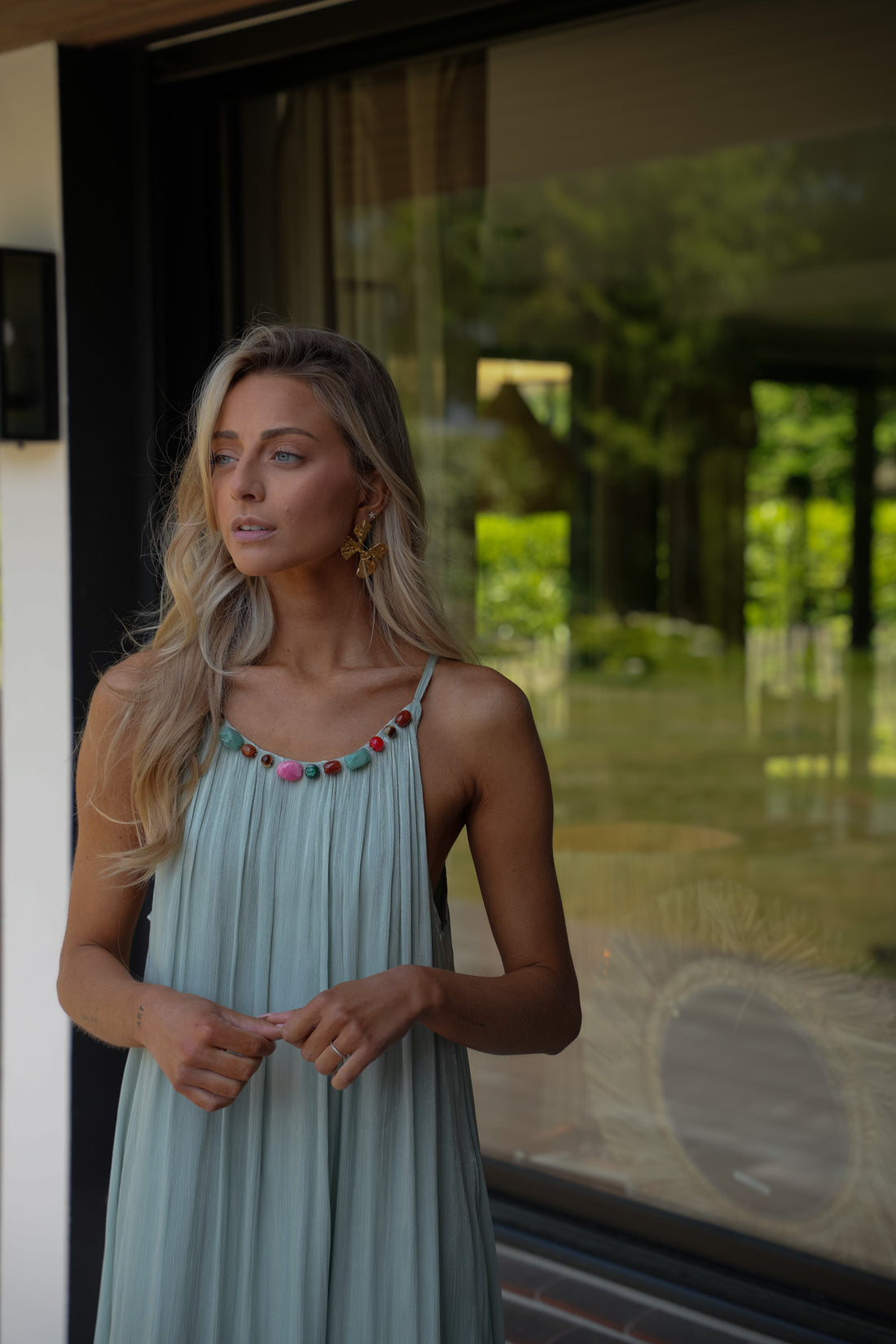Una verte - Robe longue