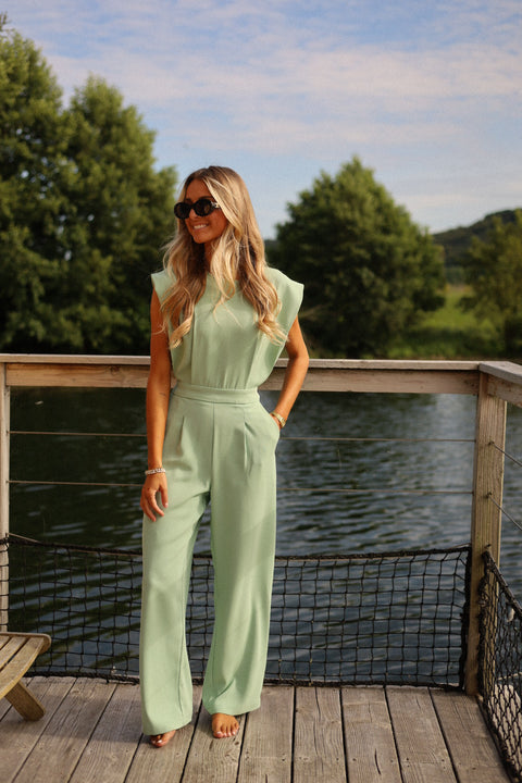 Yola vert d’eau - Combinaison fluide