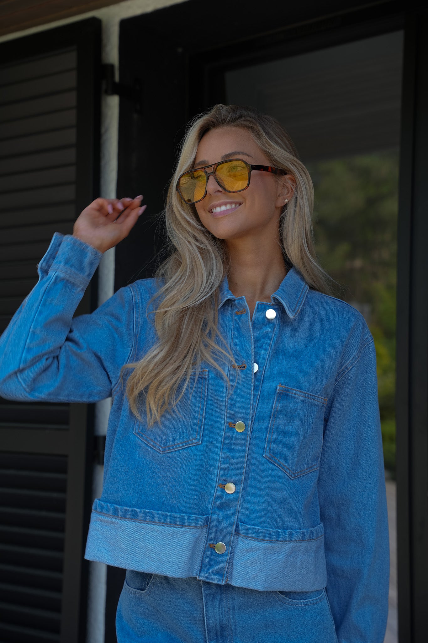 Claudy bleue - Veste jean
