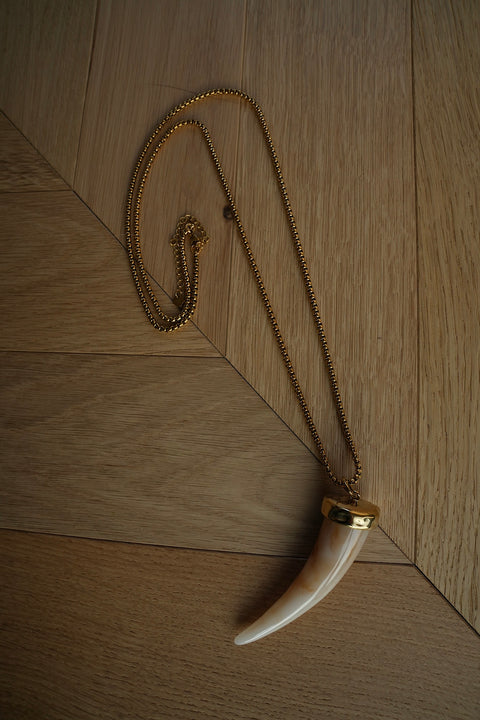 Sisley doré - Collier acier