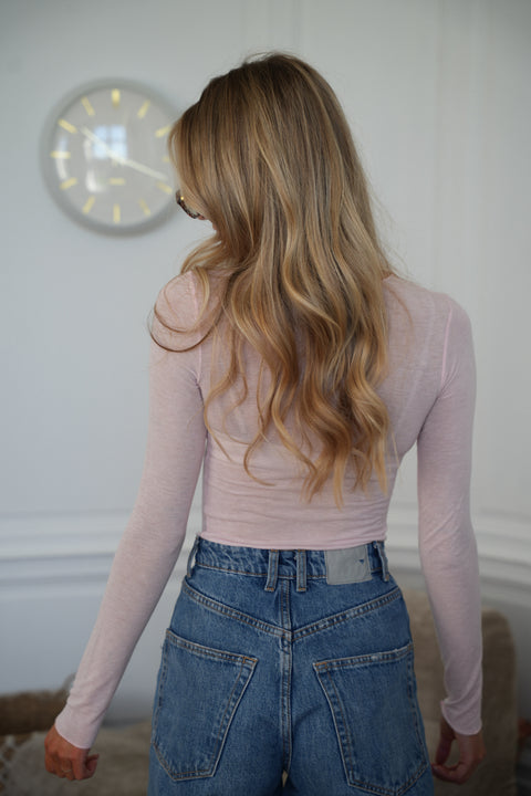 Ema rose - Top manches longues