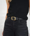 Dani noire - Ceinture cuir