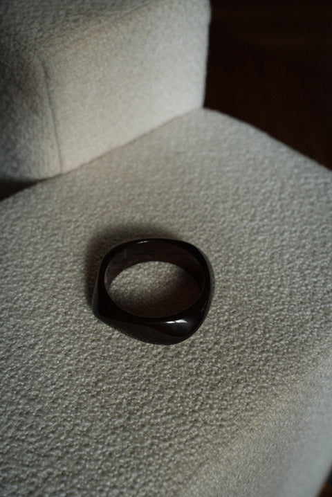 Ness chocolat - Jonc résine