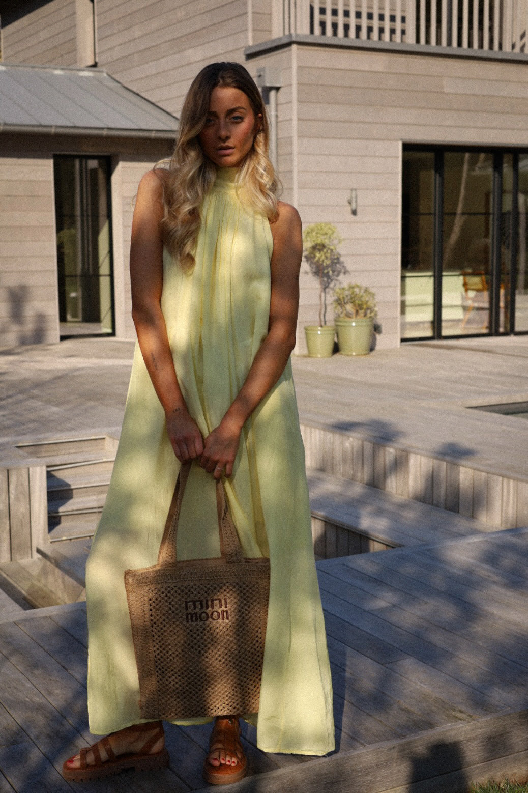 Luma jaune - Robe longue