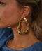 Loa dorées - Boucles d’oreilles acier