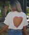 Love blanc - T-shirt cœur