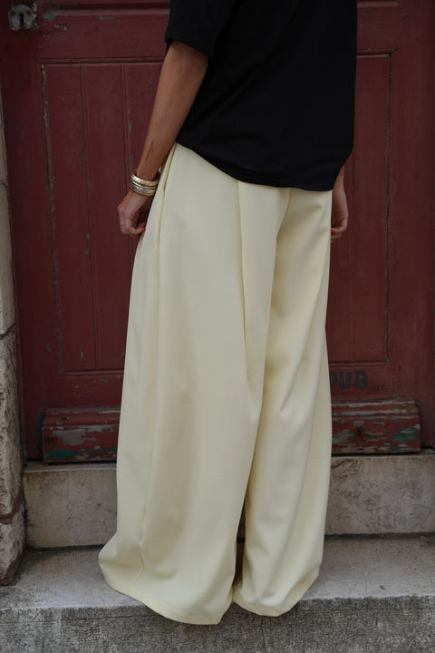 Chelsea jaune - Pantalon ample