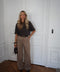 Achille taupe - Pantalon droit