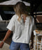 Lika blanc - T-shirt brodé