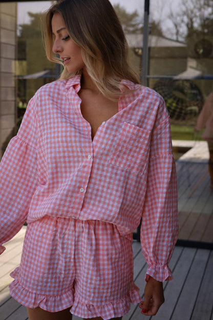 Tracie rose - Chemise vichy