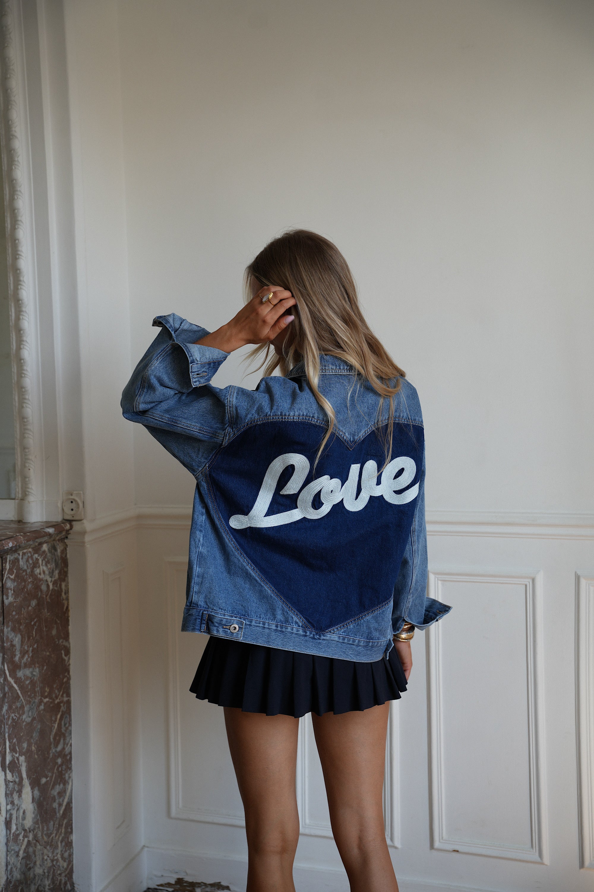 Monika bleue - Veste en jean