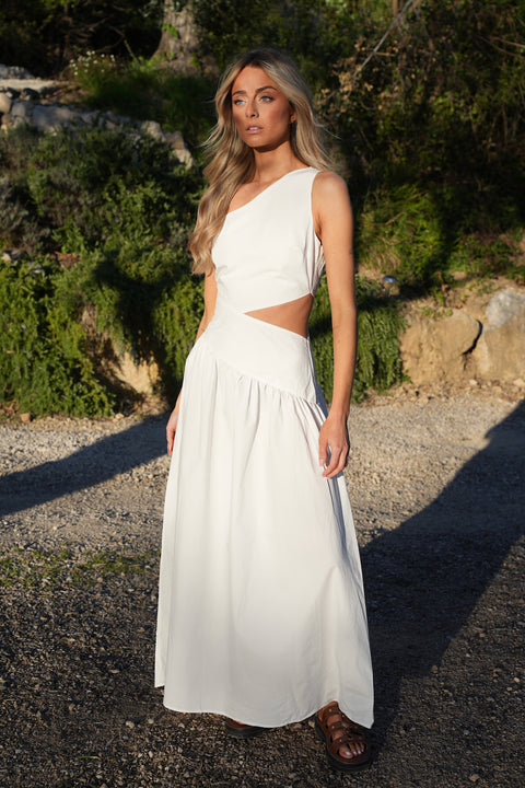 Émeline blanche - Robe longue