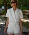 Carrie beige - Veste blazer