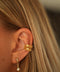 Jena doré - Earcuff acier