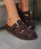 Emy chocolat - Mules