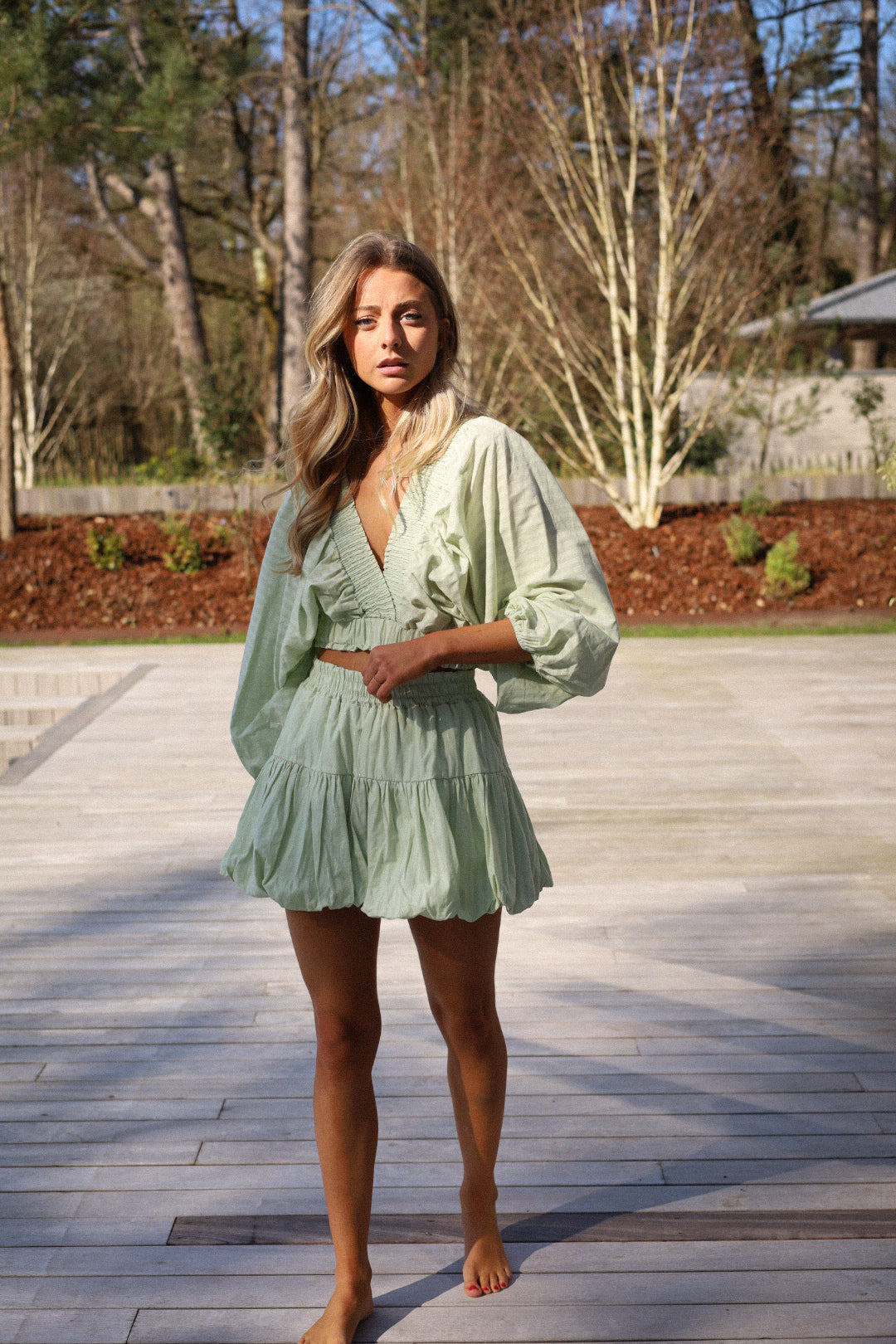Jonny verte - Jupe short