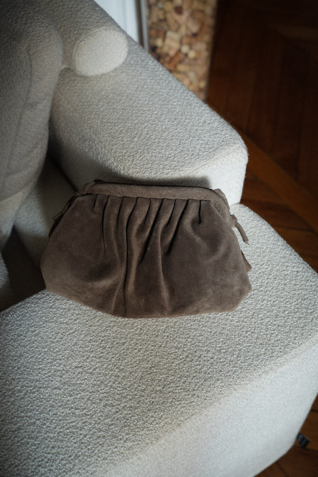 Stan taupe - Sac en cuir