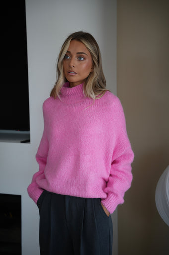 Mathis rose - Pull doux