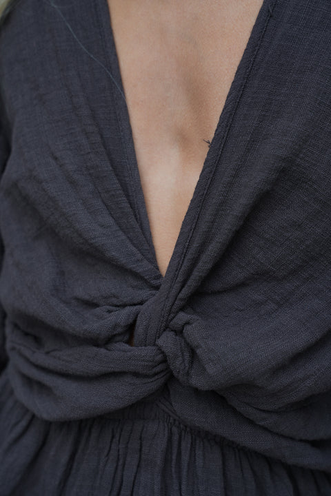 Enola chocolat - Robe courte