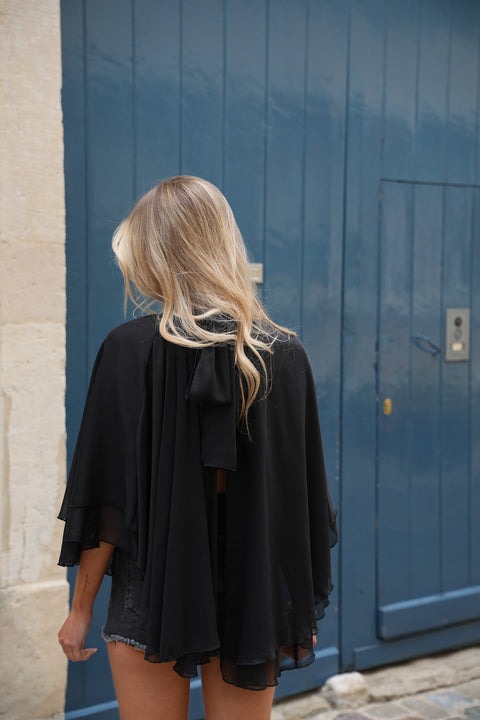 Lucia noire - Blouse fluide