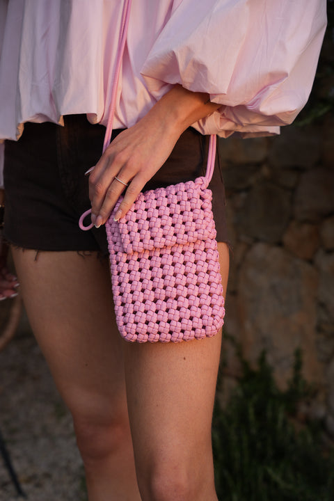 Julia rose - Sac tressé