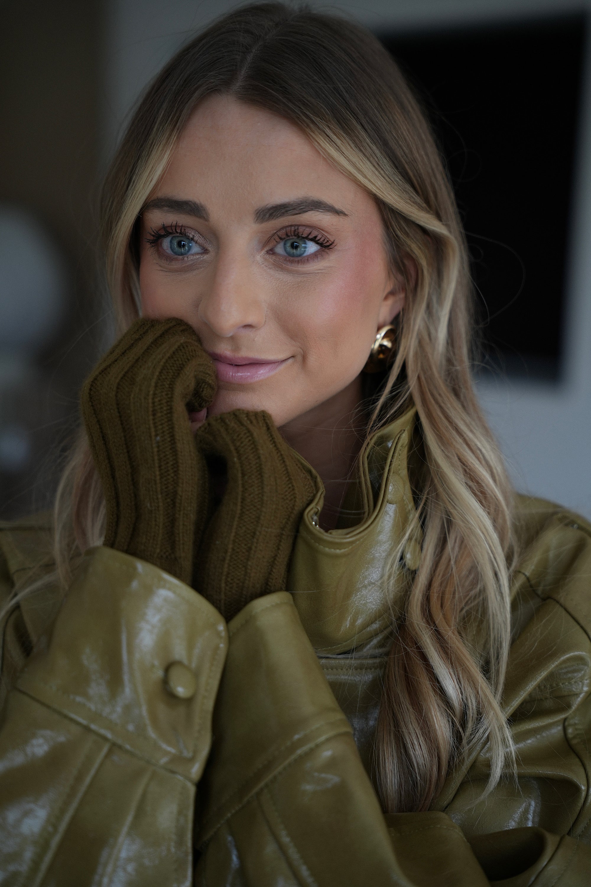 Ninon olive - Mitaines