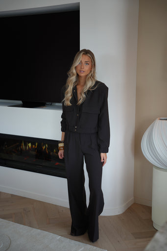 Timeo chocolat - Pantalon droit