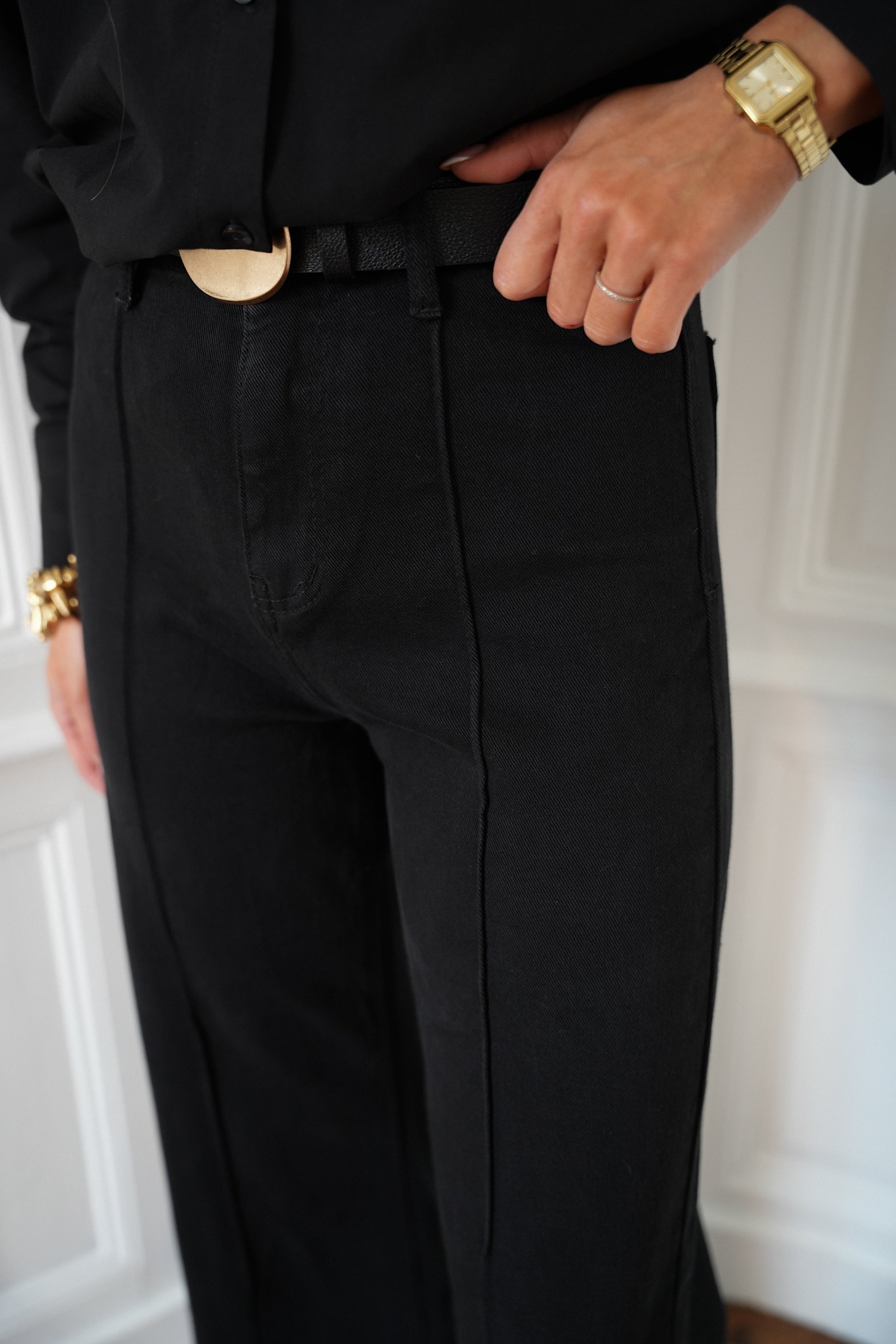 Moka noir - Jean droit