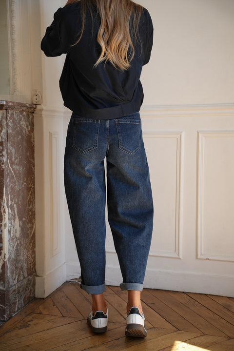 Damiano bleu - Jean ballon