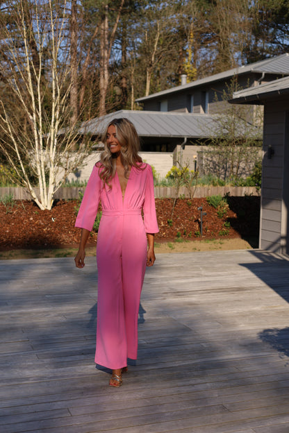 Dellia rose - Combinaison pantalon