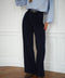 Sandro marine - Pantalon droit