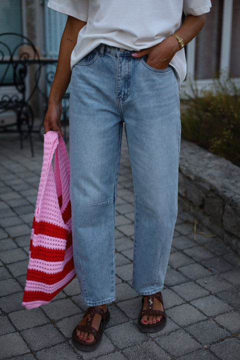 Malo bleu - Jean mom