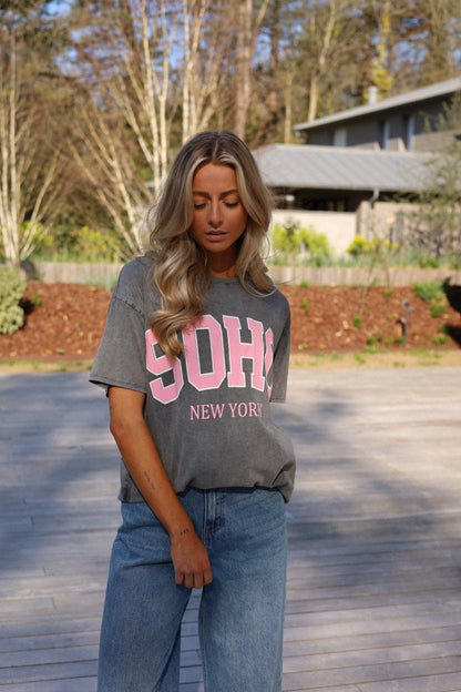 Soho gris - T-shirt ample