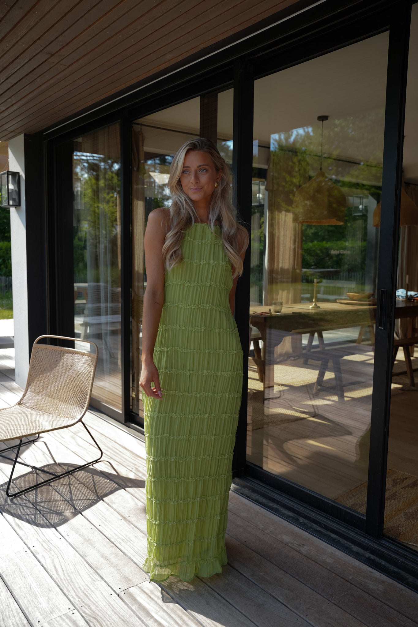 Miranda verte - Robe longue