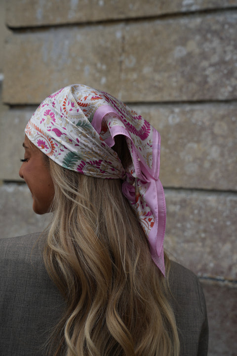 Cecelia rose - Foulard imprimé