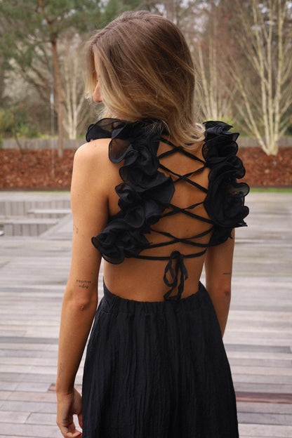 Diane noire - Robe longue